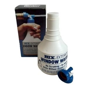 BIX Exterior Window Washer No Scrub Cleaner Easy Reach Sprayer 16 oz NIB